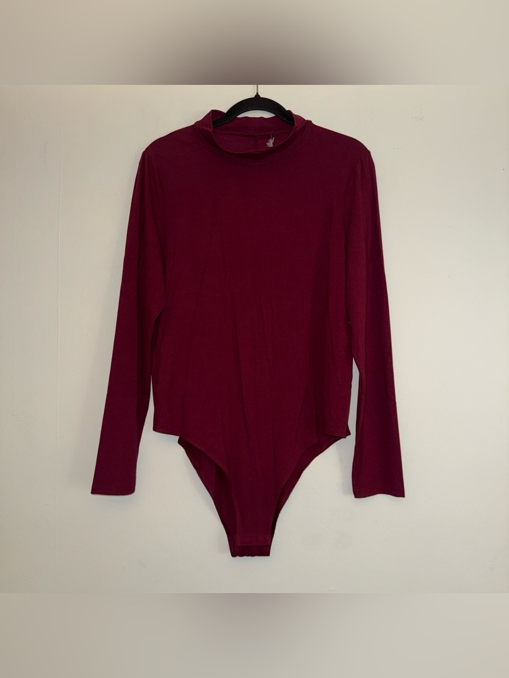 NWT A NEW DAY Burgundy long sleeve bodysuit sz XXL ✨ - Picture 3 of 6